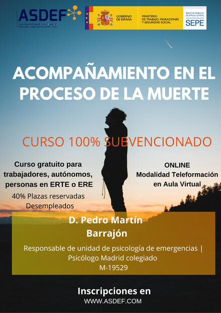 Prevención del Suicidio y Acompañamiento en el proceso de la muerte